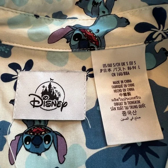 Women’s Disney Store Stitch Shirt - Size Small - Picture 2 of 5
